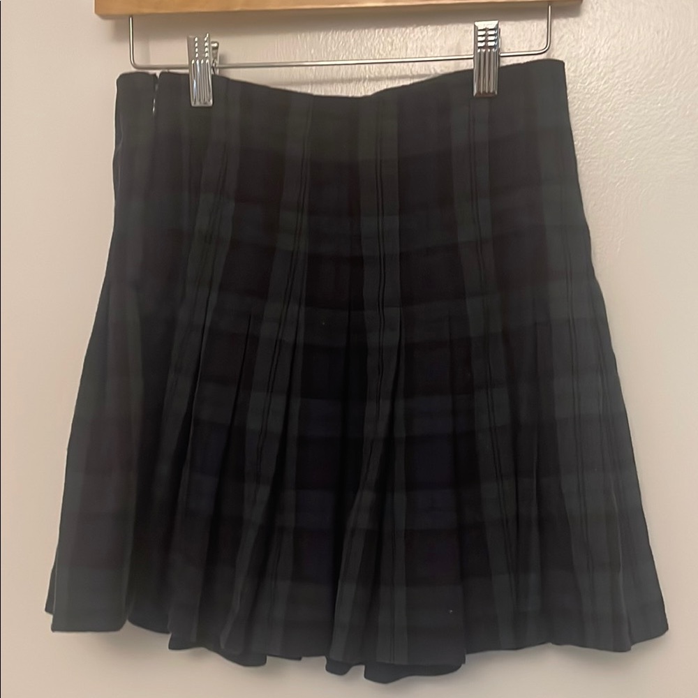 Brandy Melville one size plaid miniskirt